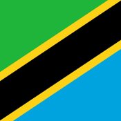 Flag of Tanzania representing national peace and stability after the 2025 election, Tanzania travel safety update 2025 by Ron Adventure.