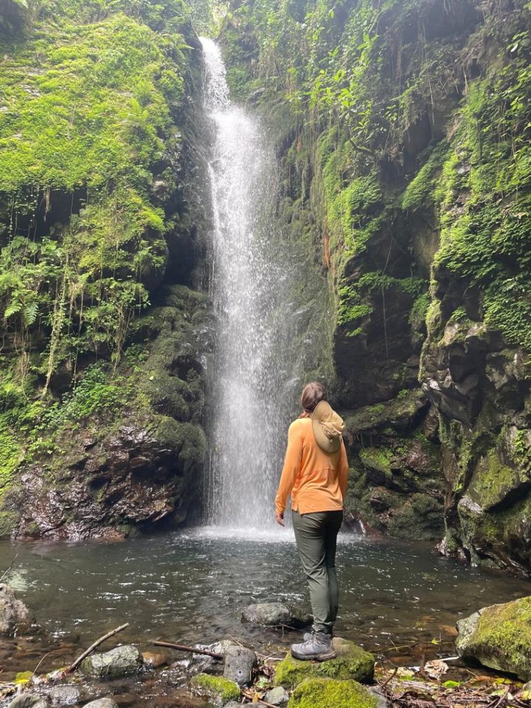 Materuni Waterfall near Arusha on 4-day Tanzania safari