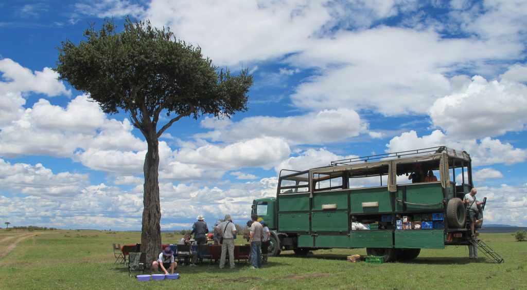 8-day Tanzania Northern Circuit overland safari map from Arusha to Tarangire, Lake Manyara, Ngorongoro and Serengeti
